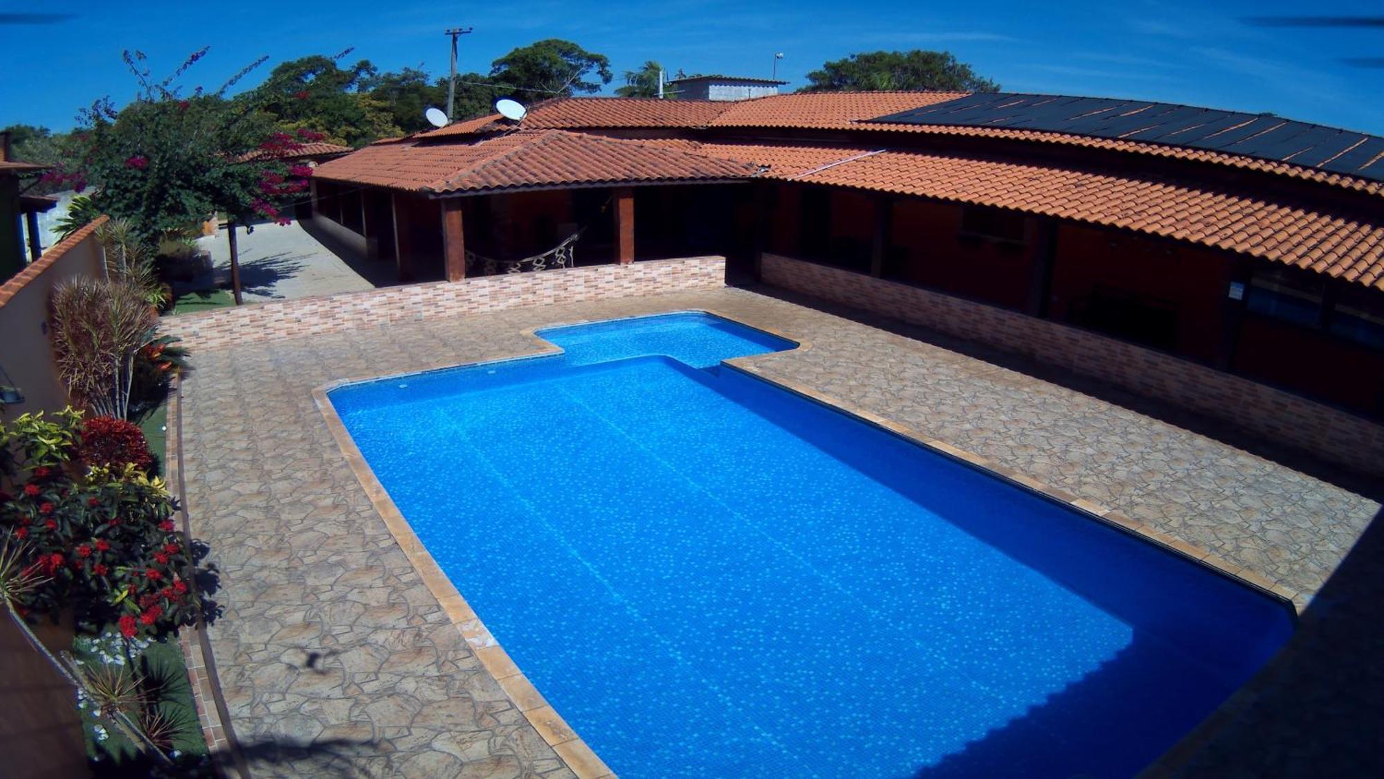 Chacara Bella Vida Com Piscina Churrasqueira Salao De Festas Fogao A Lenha Quadra Aracariguama Exterior photo